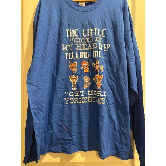 Get More Yorkies Long Sleeve size 2XL - Picture 1 of 2